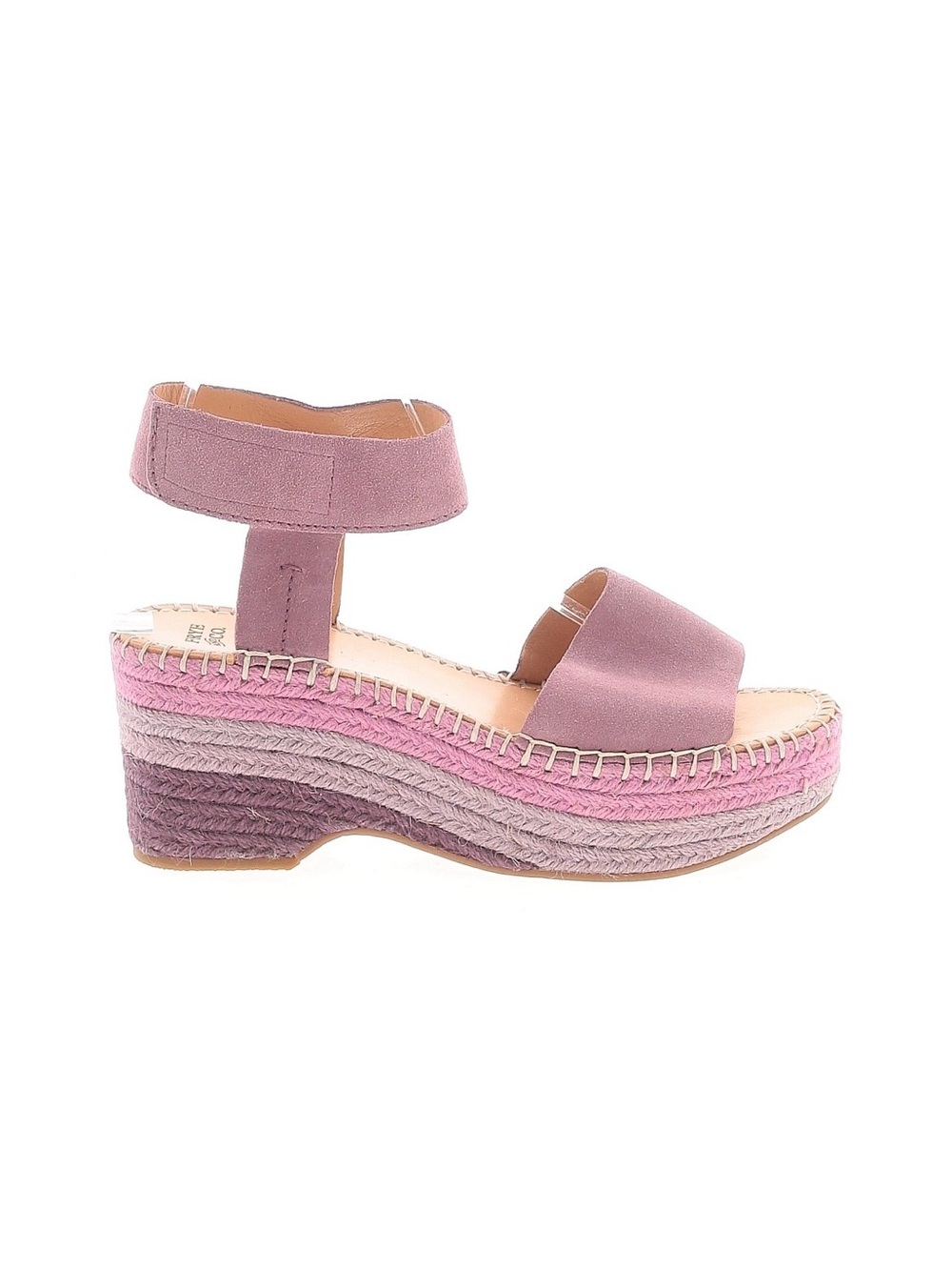 Women's Frye Amber espadrille wedge Lavender Pink Espadrille Sandals